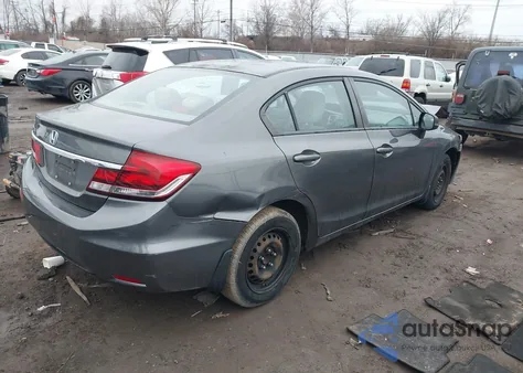 2013 Honda Civic Lx z USA, uszkodzony, nr VIN 2HGFB2F52DH559409